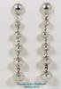 Sterling Silver and Turquoise Appaloosa horse earrings