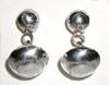 Sterling Silver and Turquoise Appaloosa horse earrings