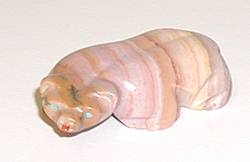 Zuni animal carving Badger