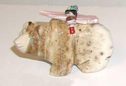 Navajo animal carving Bear