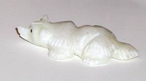 Hand made Native American Indian badger Fetish