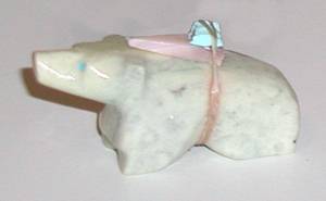 Hand made Native American Indian bear Fetish