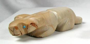 Hand made Native American Indian mountain lion Fetish