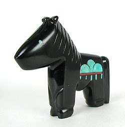 Hand made Native American Indian Zuni Horse Fetish