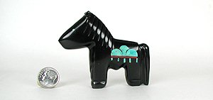 Hand made Native American Indian Zuni Horse Fetish