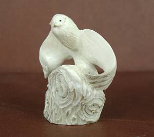 Hand made Native American Indian owl Fetish