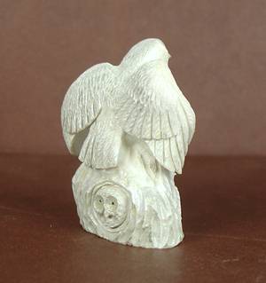 Hand made Native American Indian owl Fetish