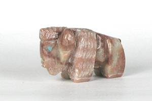 Hand made Native American Indian Buffalo Fetish