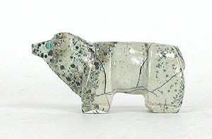 Hand made Native American Indian Navajo sheep Fetish