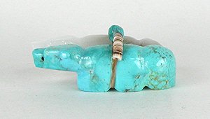 Hand made Native American Indian Wolf Fetish