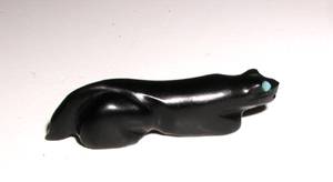 Hand made Native American Indian Mountain Lion Fetish