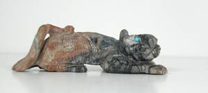 Hand made Native American Indian Mountain Lion Fetish