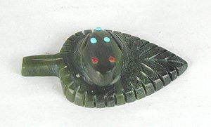 Hand made Native American Indian Frog Fetish