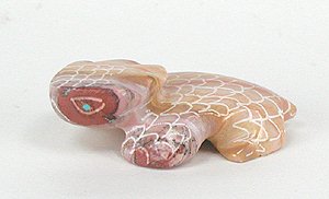 Hand made Native American Indian Lizard Fetish