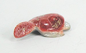 Native American Indian  Fish fetish carving