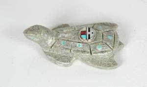 Hand made Native American Indian Turtle Fetish
