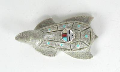 Hand made Native American Indian Turtle Fetish