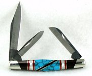 Navajo inlay knife