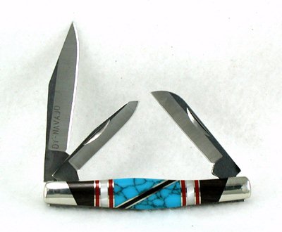 Navajo Inlay knife 