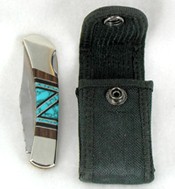 Navajo inlay knife