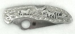 Navajo inlay knife