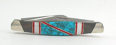 Navajo Inlay knife 