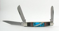 Navajo inlay knife