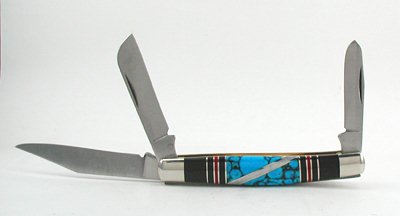 Navajo Inlay knife 