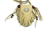 Authentic Native American Buckskin  Medicine Bags
