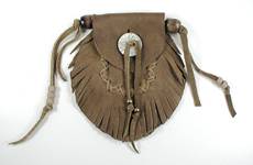 Native American Indian Buckskin Medicine Bag