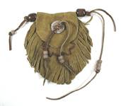 Native American Indian Buckskin Medicine Bag
