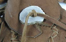 Native American Indian Buckskin Medicine Bag