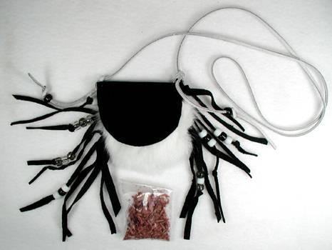 Native American Lakota Sioux  Indian Deerskin Medicine Bag