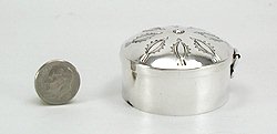 Navajo sterling silver box 