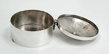 Navajo sterling silver box 