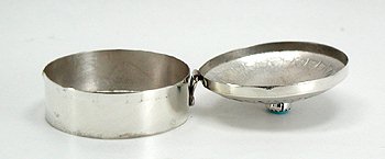 Navajo sterling silver box 