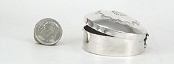 Navajo sterling silver box 