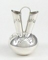 Hand made Native American Indian Jewelry; Navajo Sterling Siilver Navajo Miniature Cooking Ware