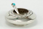 Hand made Native American Indian Jewelry; Navajo Sterling Silver Necklace, Pendant, Cross
