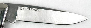 Navajo Inlay Buck Pocket Knife