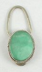 Native American Indian sterling silver key ring