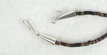 Navajo Heishi Animal Fetish Necklace