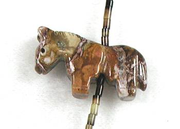 Navajo Heishi Horse Fetish Choker Necklace and Earrings