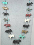 Navajo Horse Fetish Necklace