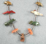Spiny Oyster Navajo Disc Choker