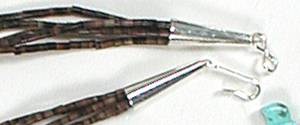 Navajo Heishi Animal Fetish Necklace
