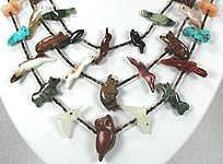Navajo Animal fetish Necklace