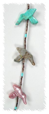 Navajo Heishi Fetish Necklace by Corrine Ramirez
