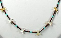 Navajo Animal fetish Necklace