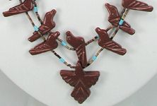 Navajo Bird Fetish Necklace